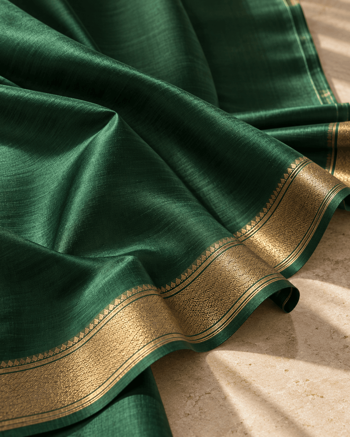 Mysore silk textile